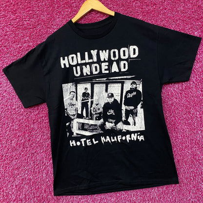 Hollywood Undead Hotel Kalifornia Nu Metal Band T-Shirt Large