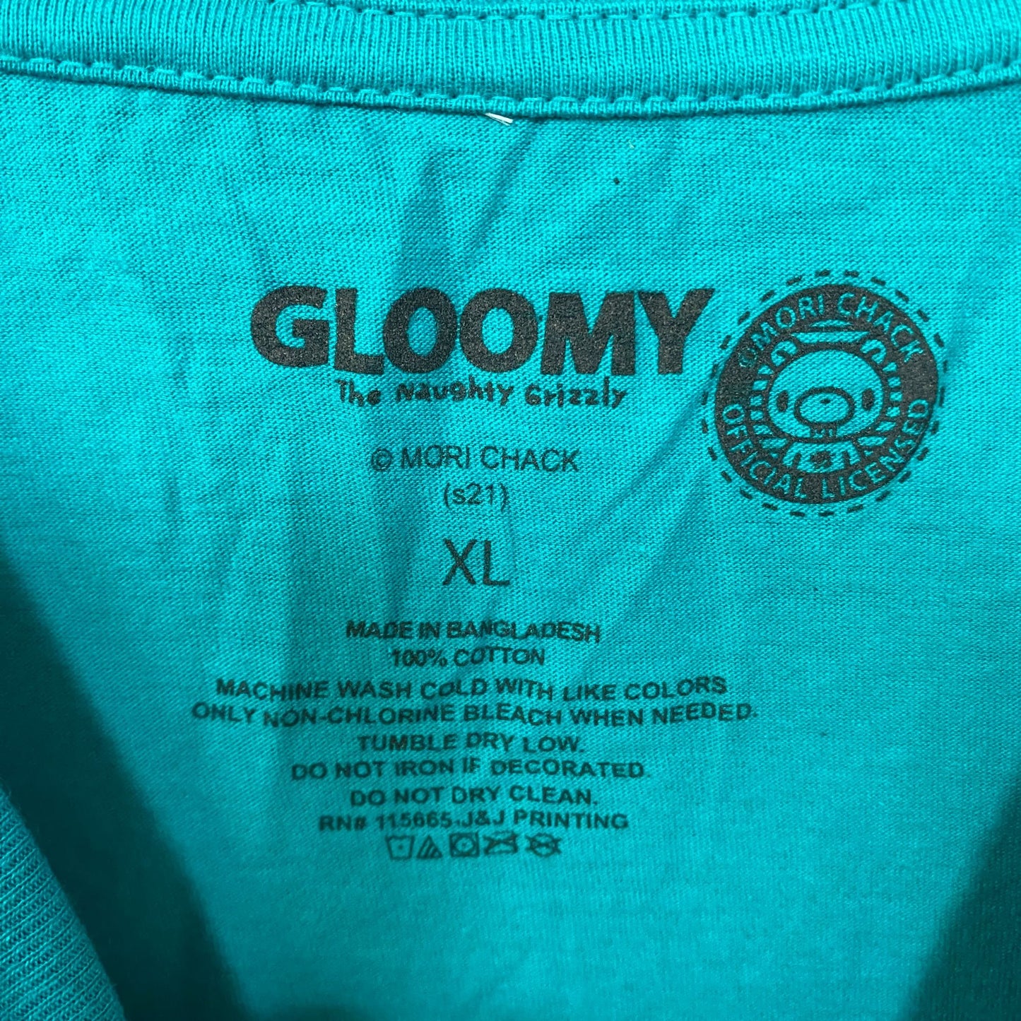 Gloomy The Naughty Grizzly Bloody X T-Shirt XL