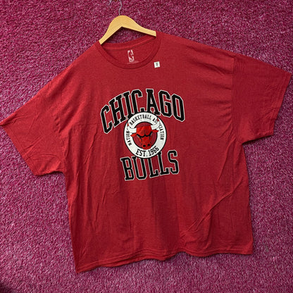 NBA Chicago Bulls Vintage Style Graphic T-Shirt size 4