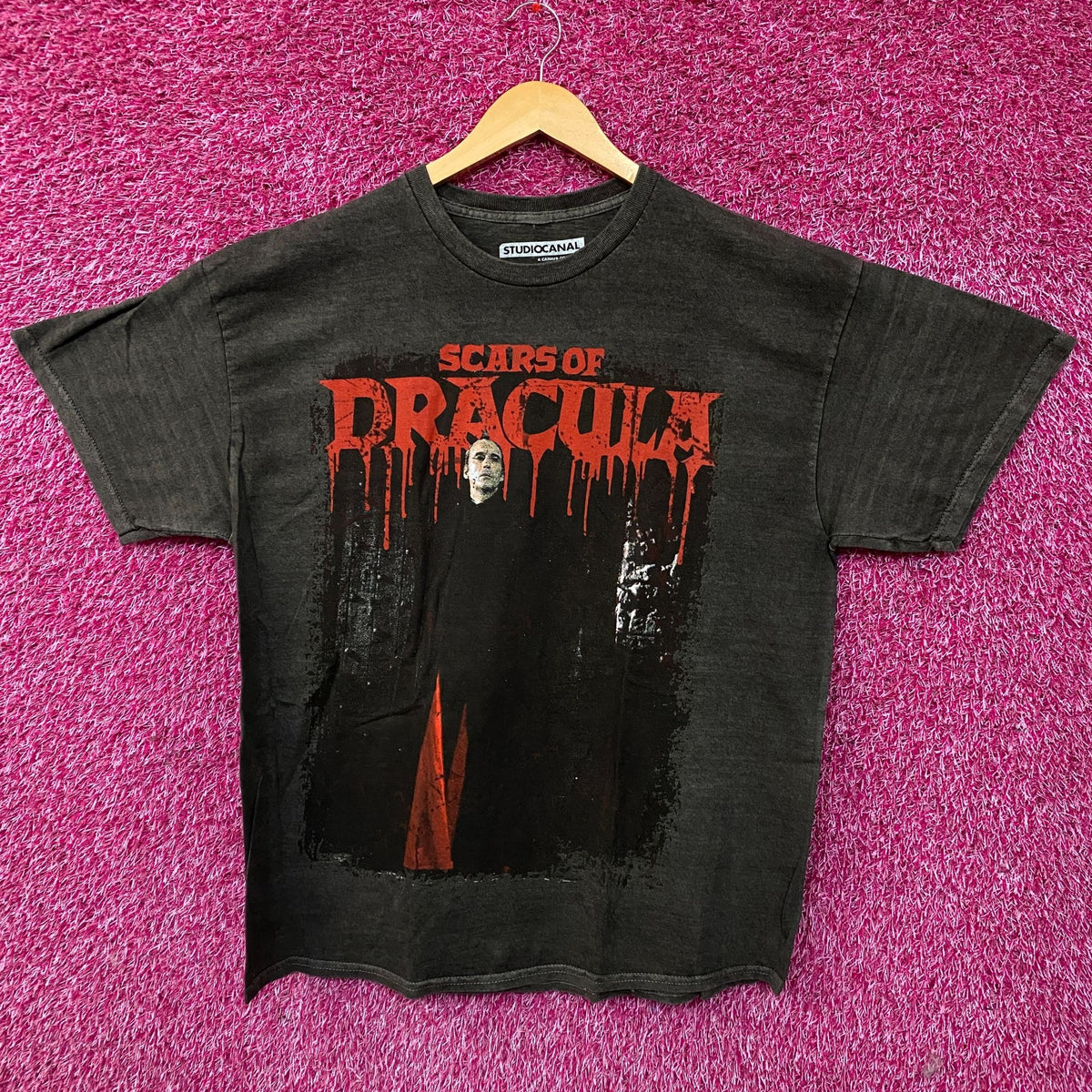 Scars of Dracula Classic 1970 Horror Film Graphic T-Shirt Large