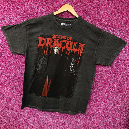 Scars of Dracula Classic 1970 Horror Film Graphic T-Shirt Large
