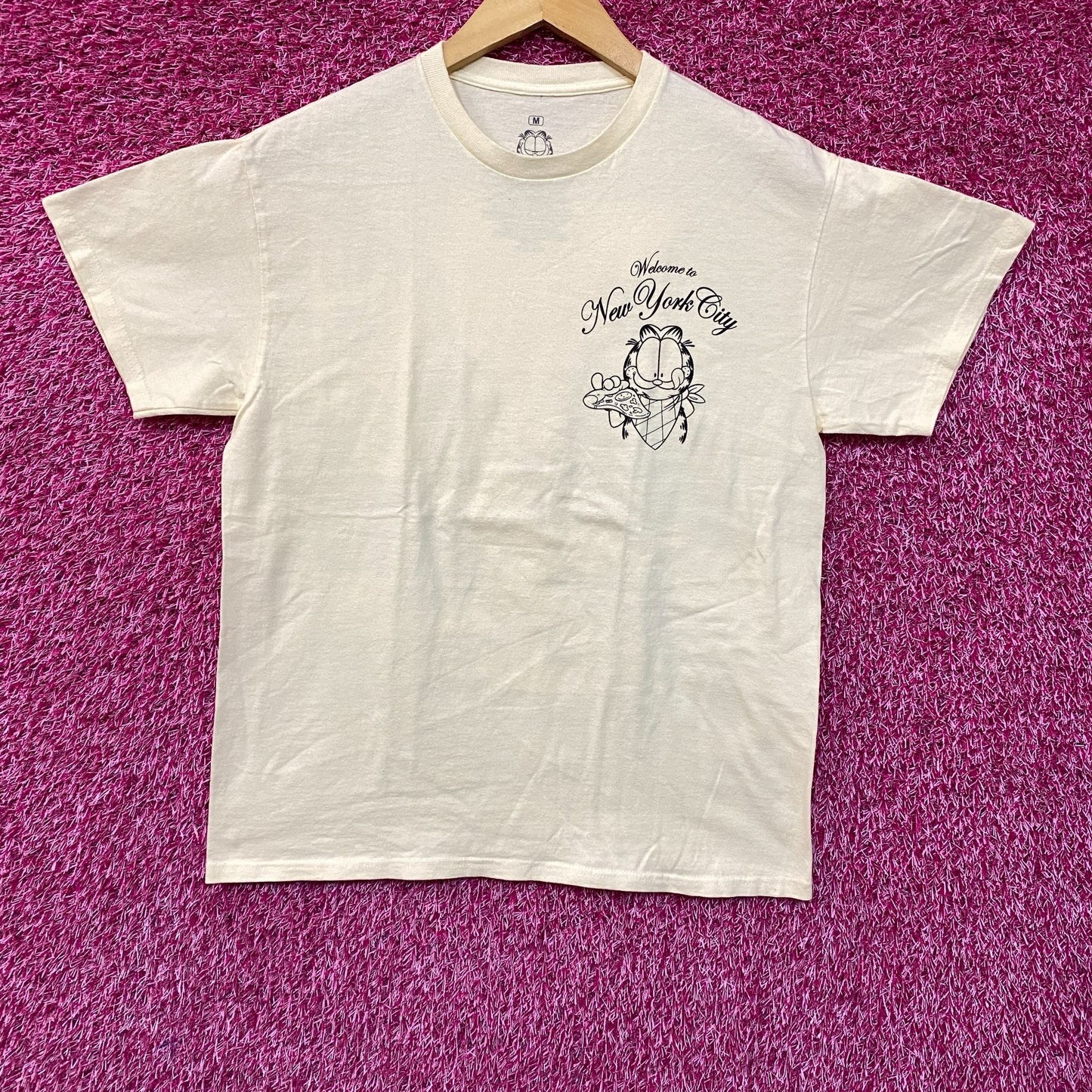 Garfield Welcome To New York City T-Shirt Medium