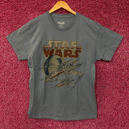 Junk Food Star Wars X-Wing Fighter Retro Graphic T-Shirt Medium