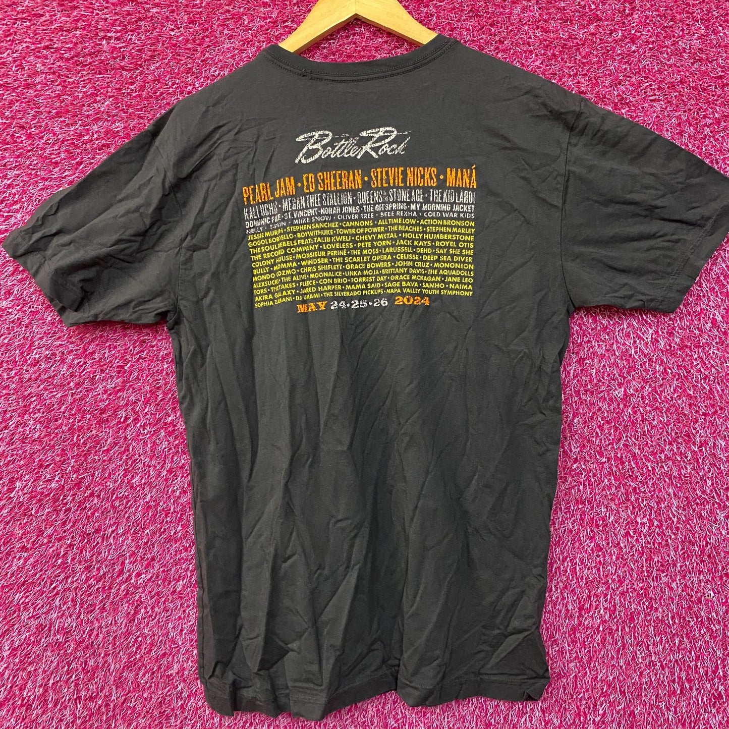 BottleRock Napa Valley Music Festival T-Shirt Large