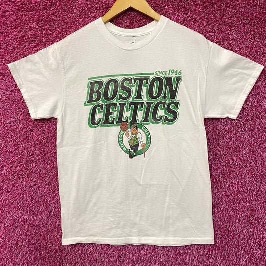 Junk Food Clothing Boston Celtic Lucky The Leprechaun T-Shirt Small