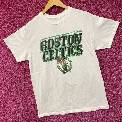 Junk Food Clothing Boston Celtic Lucky The Leprechaun T-Shirt Small