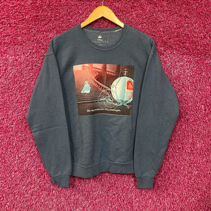 Cinderella Disney Animated Studios Movie Princess Crewneck L