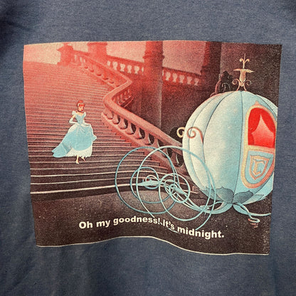 Cinderella Disney Animated Studios Movie Princess Crewneck L