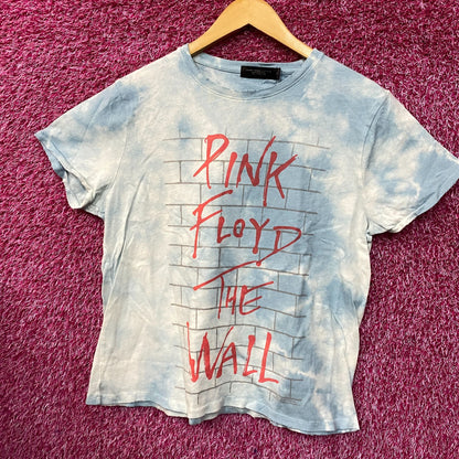 Pink Floyd The Wall Album Cover Band Tie Dye T-shirt Medium