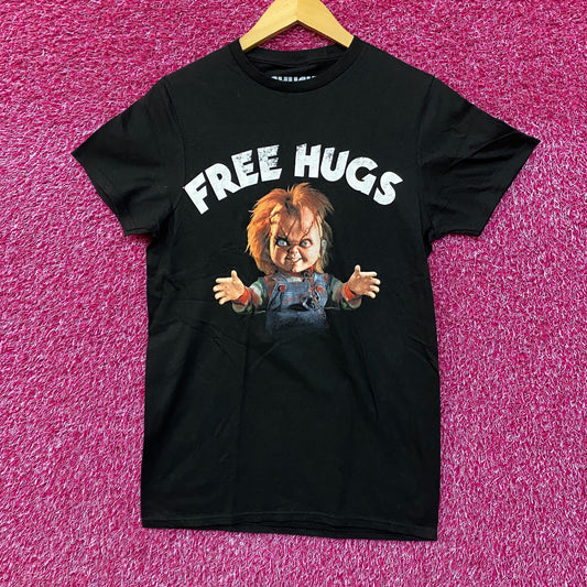 Chucky Free Hugs Horror Graphic Design T-Shirt Small