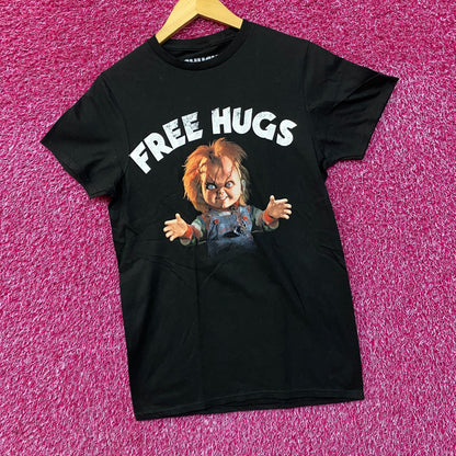 Chucky Free Hugs Horror Graphic Design T-Shirt Small