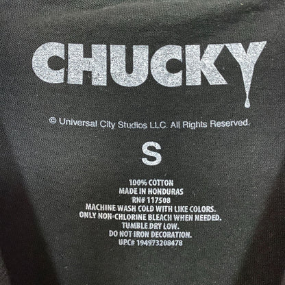 Chucky Free Hugs Horror Graphic Design T-Shirt Small