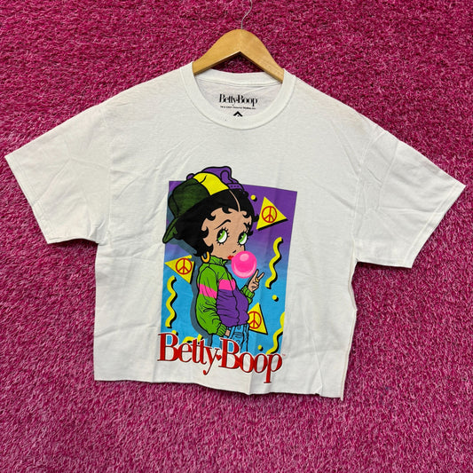 Betty Boop Urban Popping Bubblegum Hip Hop Betty Crop Top M