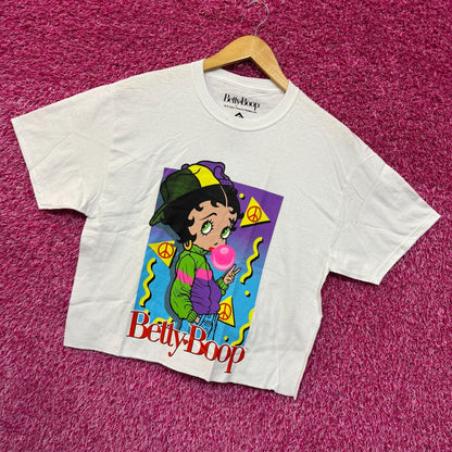 Betty Boop Urban Popping Bubblegum Hip Hop Betty Crop Top M