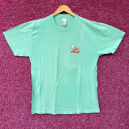 Ripndip Off My Wave Lord Nermal Turquoise T-Shirt Medium