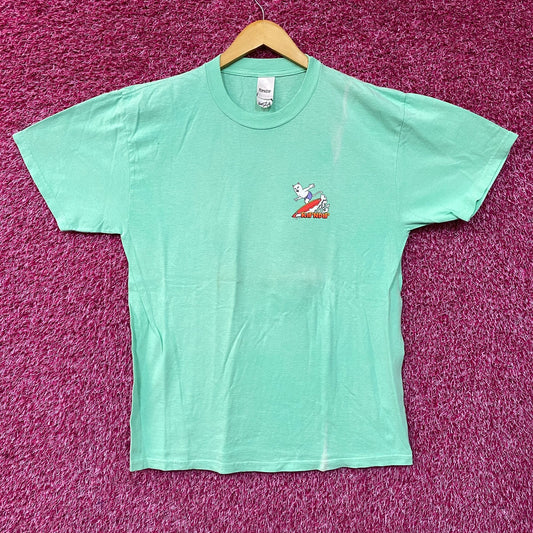 Ripndip Off My Wave Lord Nermal Turquoise T-Shirt Medium