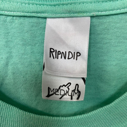 Ripndip Off My Wave Lord Nermal Turquoise T-Shirt Medium