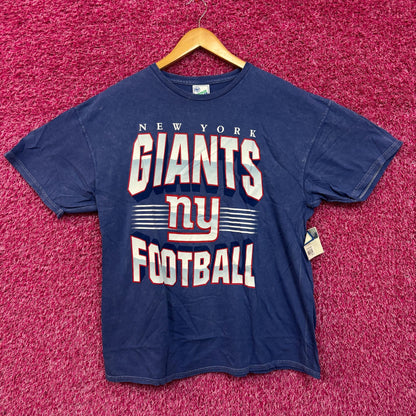 NFL giants football mineral wash Tshirt size xl