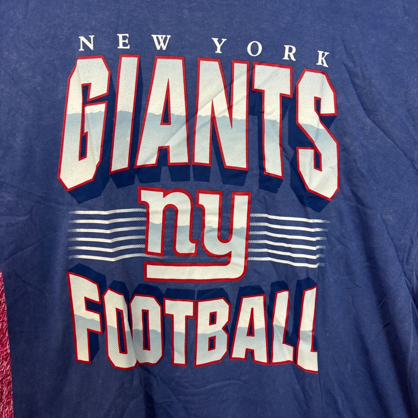 NFL giants football mineral wash Tshirt size xl