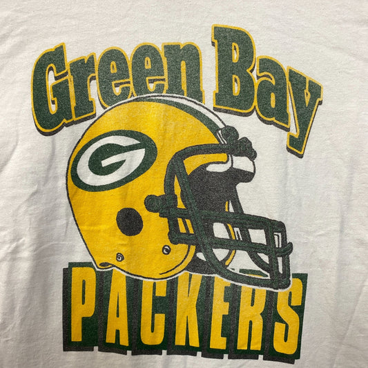 Junk Food Clothing NFL Green Bay Packers Throwback Helmet Logo T-Shirt Small