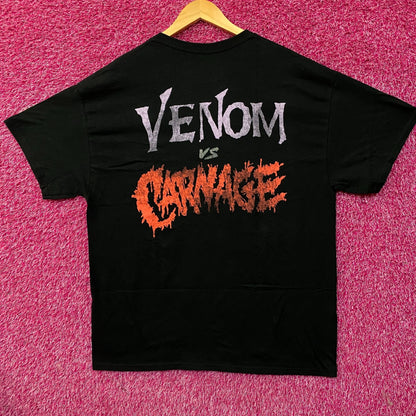 Marvel Venom vs. Carnage Battle of Symbiotes Tee XL