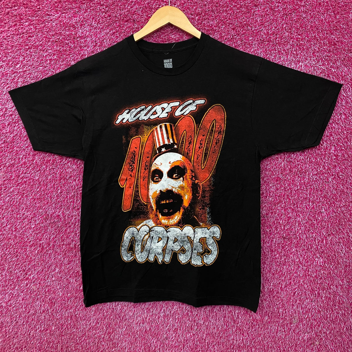 House of 1000 Corpses Captain Spaulding Graphic T-Shirt Large