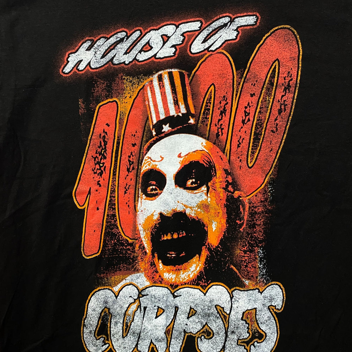 House of 1000 Corpses Captain Spaulding Graphic T-Shirt Large