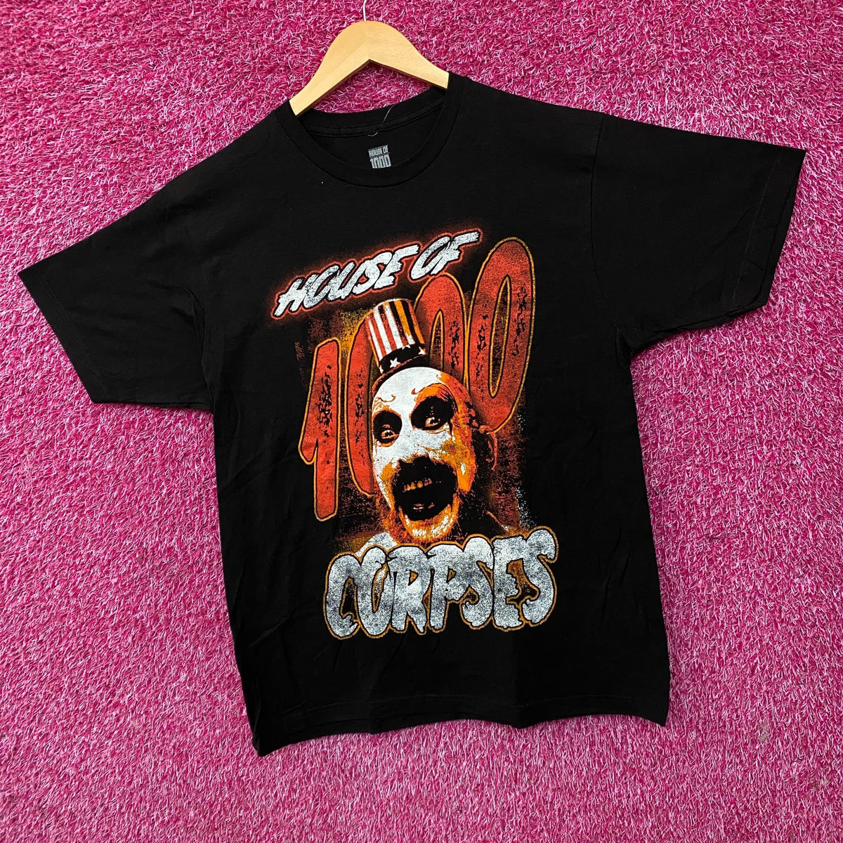 House of 1000 Corpses Captain Spaulding Graphic T-Shirt Large