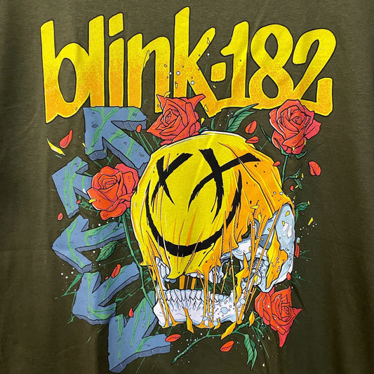 Blink-182 Self-Titled Album Punk Rock Band T-Shirt Large