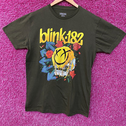 Blink-182 Self-Titled Album Punk Rock Band T-Shirt Large