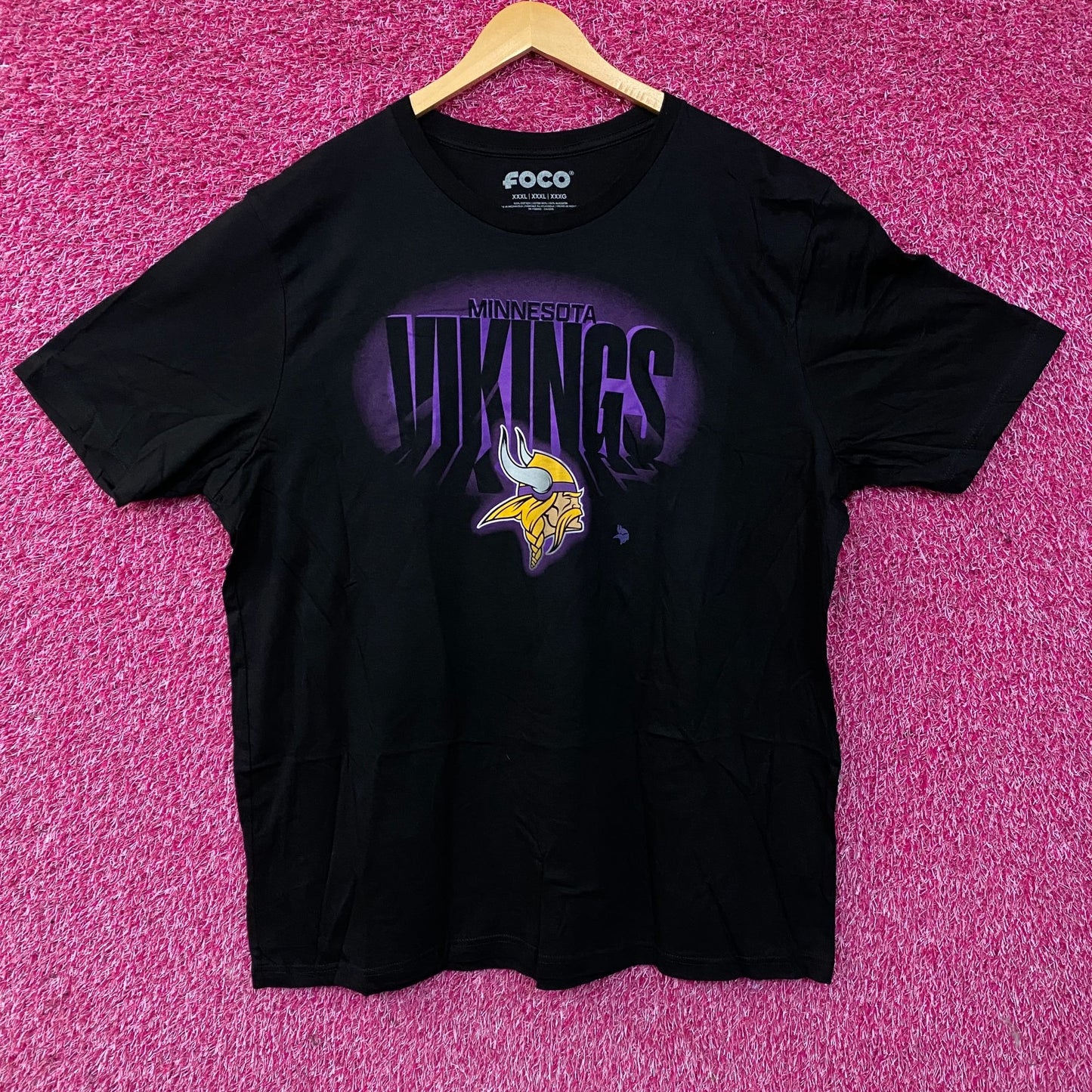 FOCO NFL Minnesota Vikings Logo Graphic T-Shirt 3XL
