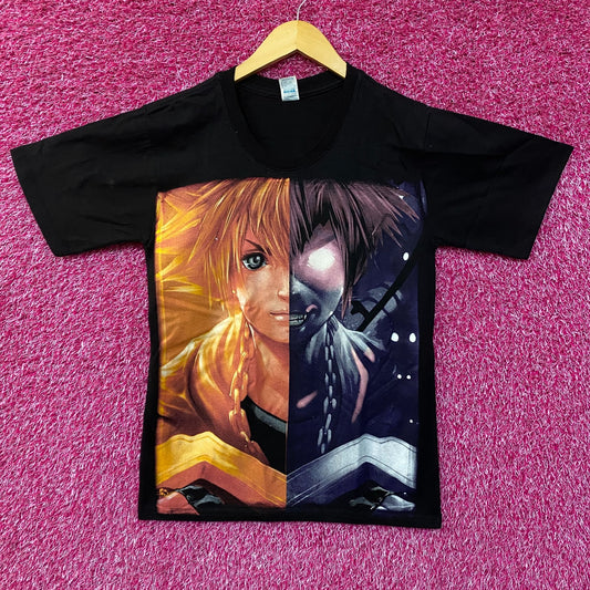 Good and Evil Double Sided Kingdom Hearts Sora Tshirt size small