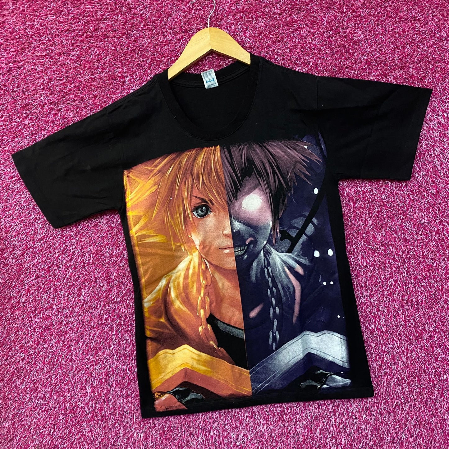 Good and Evil Double Sided Kingdom Hearts Sora Tshirt size small