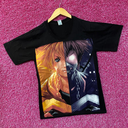 Good and Evil Double Sided Kingdom Hearts Sora Tshirt size small