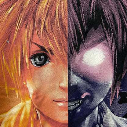 Good and Evil Double Sided Kingdom Hearts Sora Tshirt size small