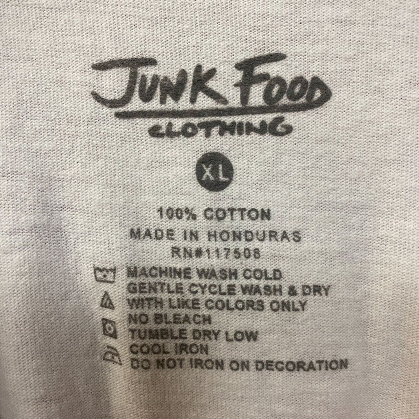 Junk Food Clothing Malibu "Locals Only" Graphic T-Shirt XL