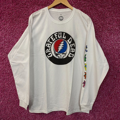 Ripple Junction Grateful Dead Steal Your Face Long Sleeve T-Shirt XL