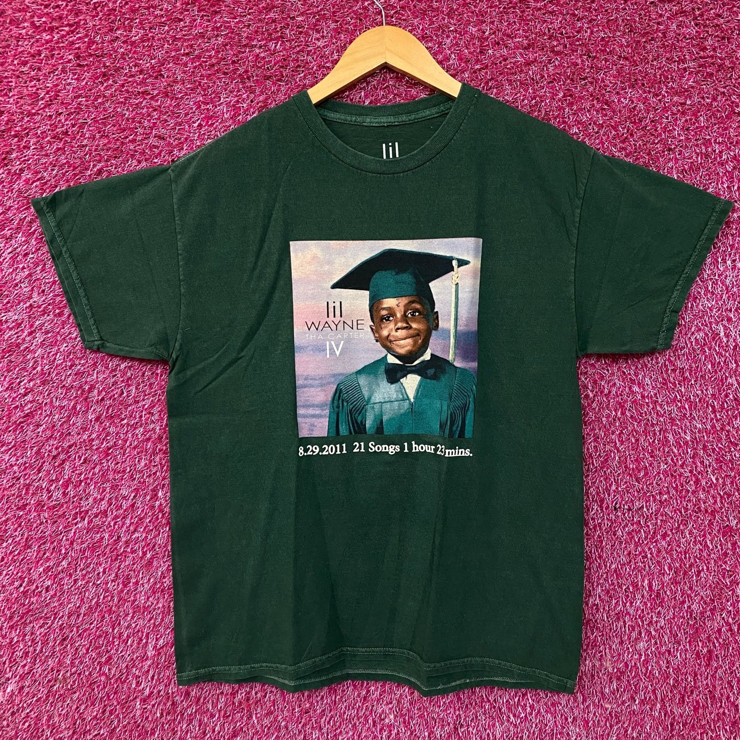 Lil Wayne Tha Carter IV Album T-Shirt Large