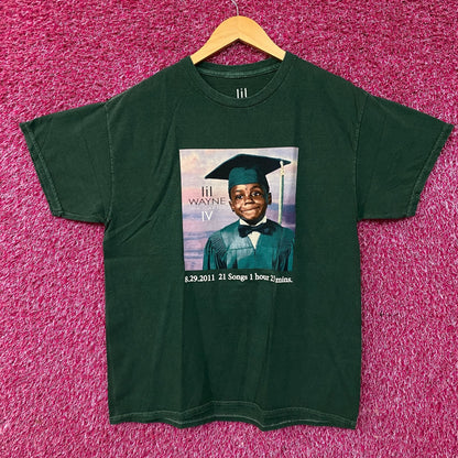 Lil Wayne Tha Carter IV Album T-Shirt Large