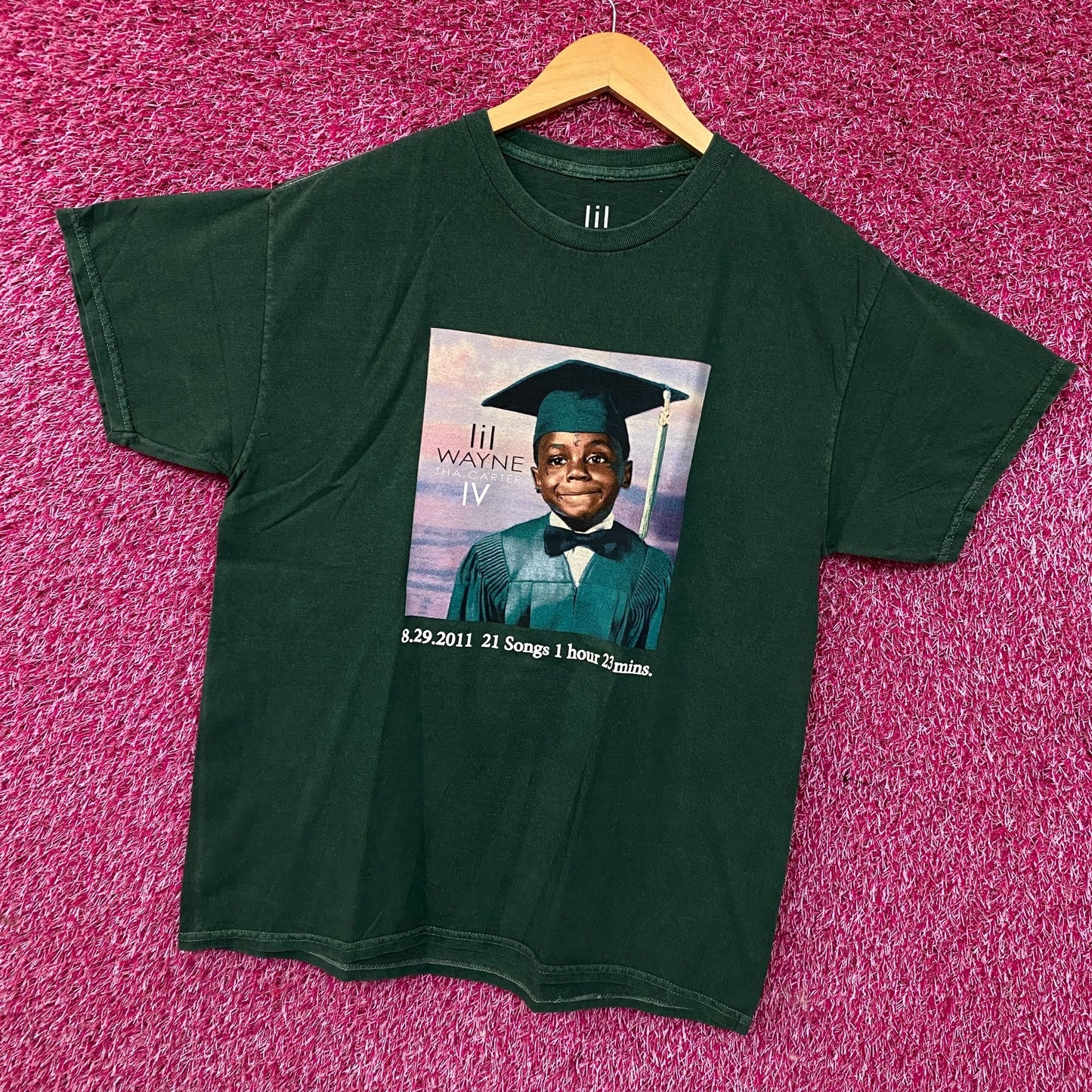 Lil Wayne Tha Carter IV Album T-Shirt Large