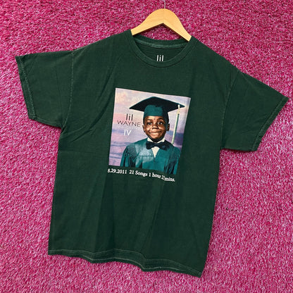 Lil Wayne Tha Carter IV Album T-Shirt Large