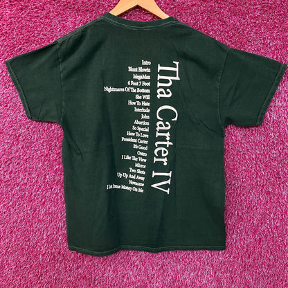 Lil Wayne Tha Carter IV Album T-Shirt Large