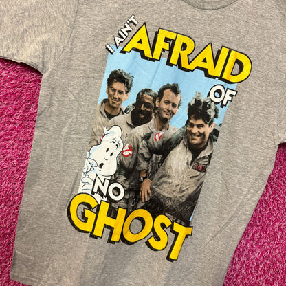 Ghostbusters I Aint Afraid of No Ghost Movie Promo Tee Medium