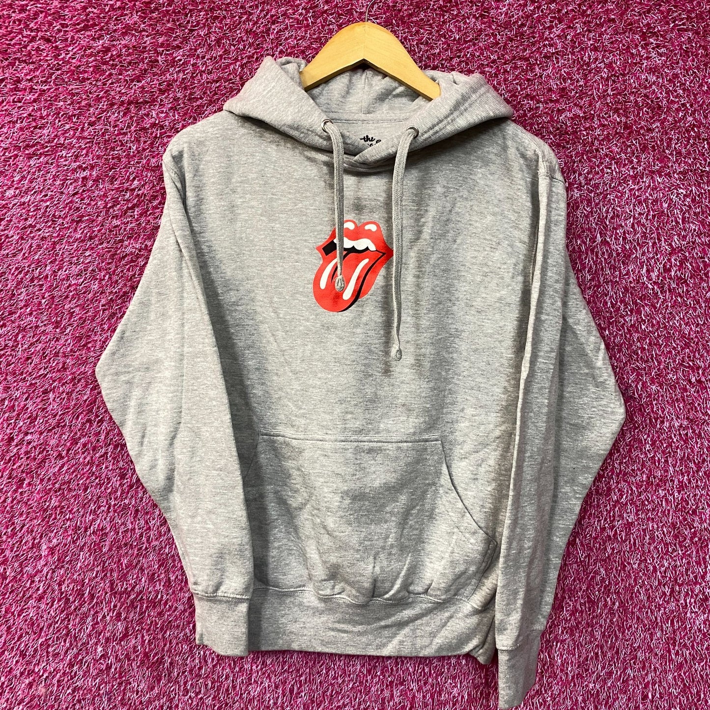 The Rolling Stones Hot Lip Rock Band Hoodie Smalls