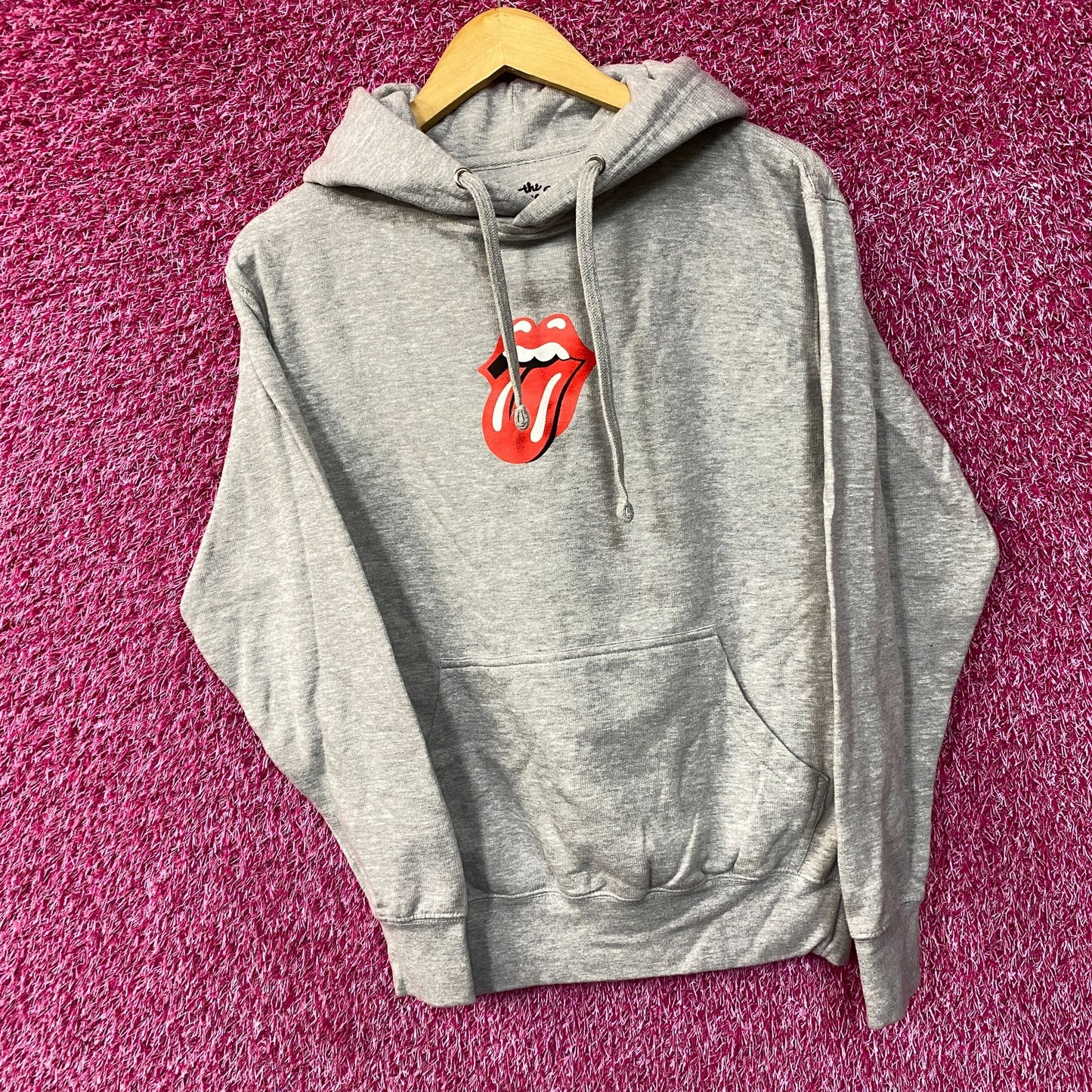 The Rolling Stones Hot Lip Rock Band Hoodie Smalls
