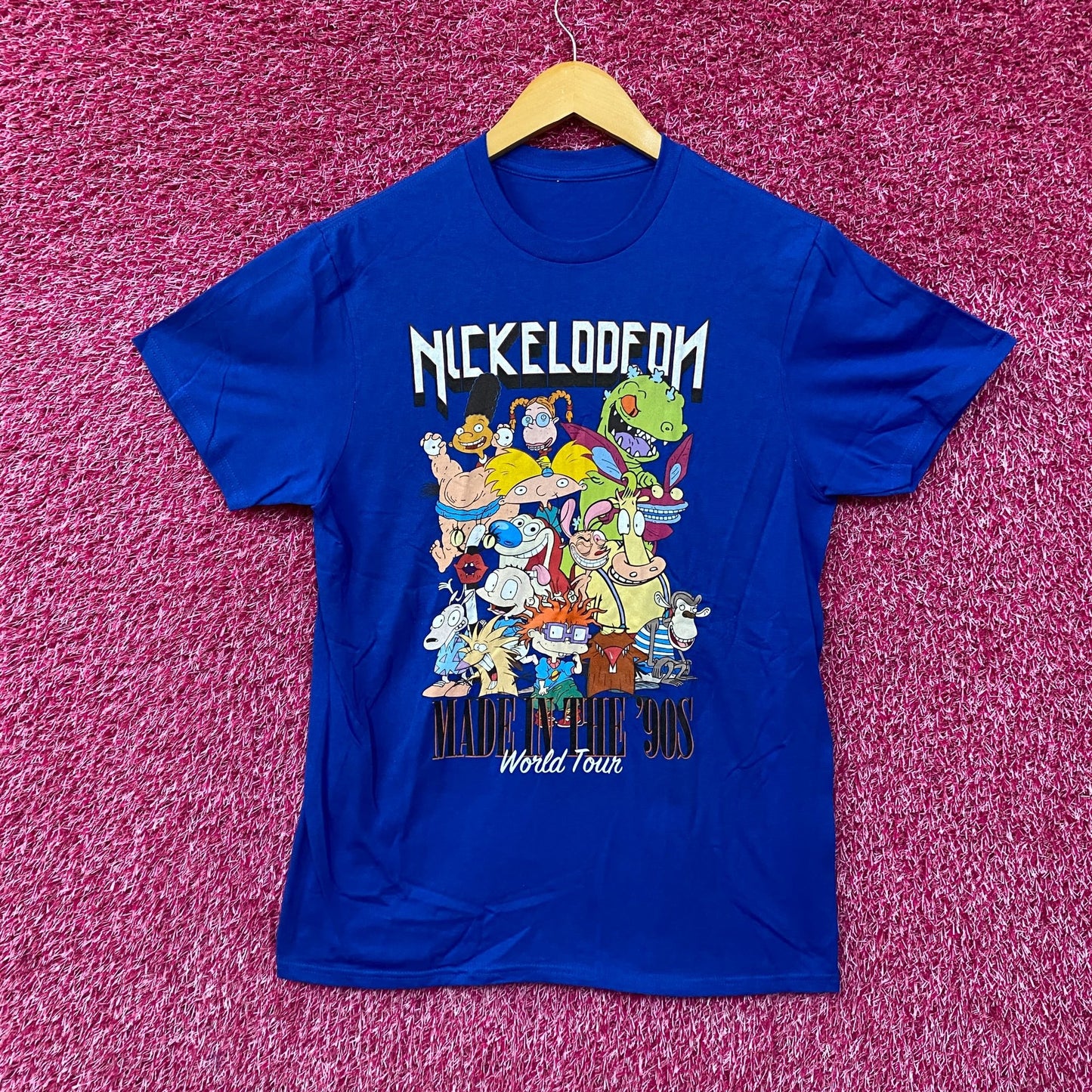 Nickelodeon Made In The 90's World Tour T-Shirt Small