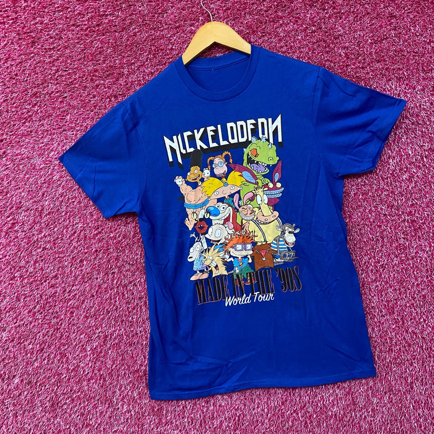 Nickelodeon Made In The 90's World Tour T-Shirt Small