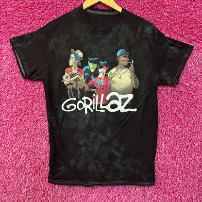Gorillaz Song Machine Strange Timez  Animated Band Tie Dye M