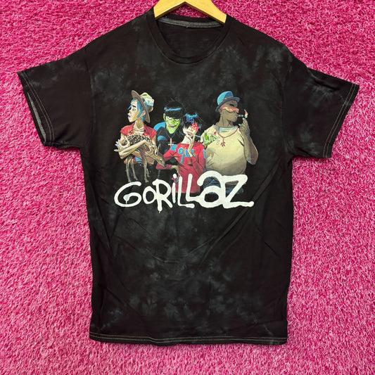Gorillaz Song Machine Strange Timez  Animated Band Tie Dye M