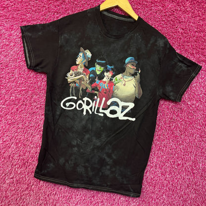 Gorillaz Song Machine Strange Timez  Animated Band Tie Dye M